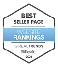 2021 REAL TRENDS Best Seller Page Website rankings
